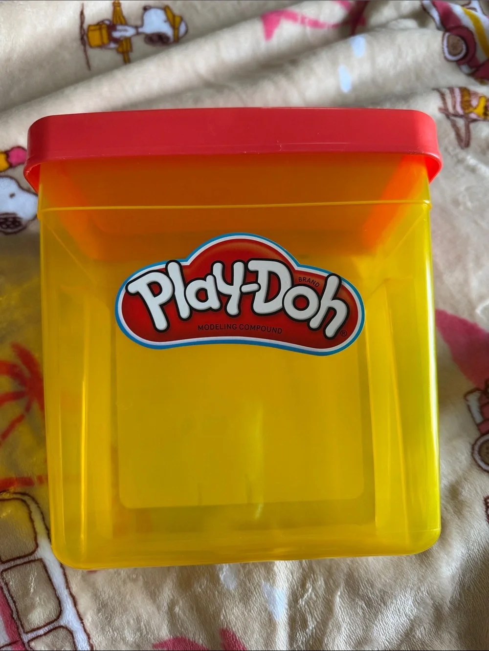 Kids Play-Doh 2014 Hasbro Toy Box Storage Bucket Animal Fruit Shape Accesories